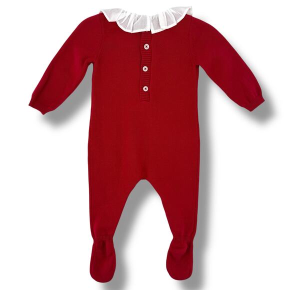 Edgehill Collection Lab Puppy Dog Sweater Knit Romper Sz 6M Darby Fallon Clark - Picture 4 of 6